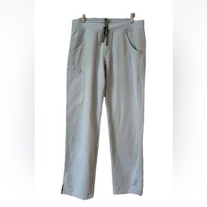 FIGS Technical Collection Women’s Scrub Pants Small Gray Straight Leg